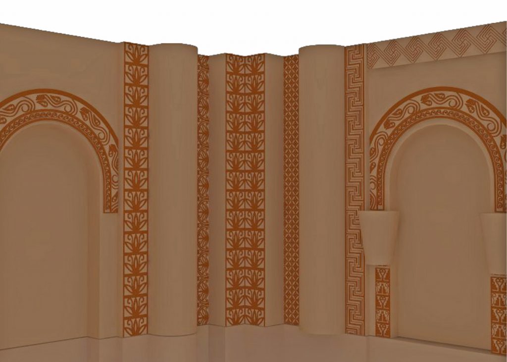 Decoro in stucco ornamento in silicone forma motivo ornamentale in rilievo Decorazione Soffitto mold 193 